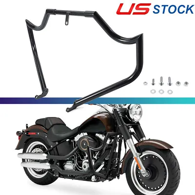Mustache Highway Engine Guard Crash Bar Steel For Harley Softail FLSL 2018-2023 • $136.45