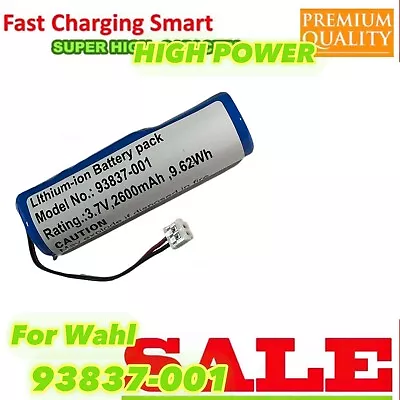 3.7V 2600mAh Battery For Wahl Beretto / Clipper / Designer / Magic Clip Cordless • $26.99