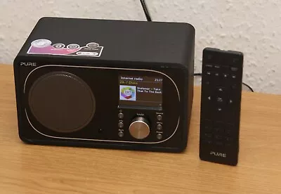 Pure Evoke F3 DAB FM Radio Bluetooth Spotify Black Internet Portable DAB+ WLAN • £69.99