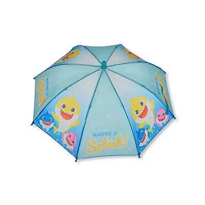 Baby Shark Umbrella Rain School Children Kid Girls Boys Toddler Gift Toy Cartoon • $14.99