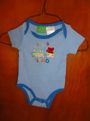 Cute Little Blue One Piece With Elmo By Sesame Street-size 6-9 Months • $5.99