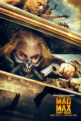 UNFRAMED Mad Max Fury Road Movie Poster Prints Canvas Print Decor F • $8.99