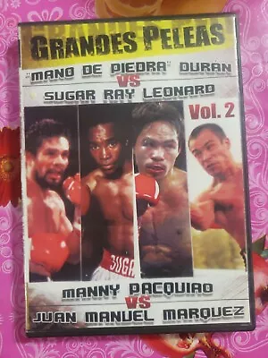 Boxing Pacquiao Vs Marquez  Sugar Ray Lesnard Vs Mano Duran DVD • $6.99