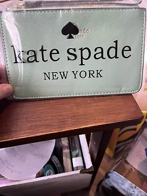 Kate Spade New York Wristlet Wallet Mint Green 5X8  Inches 098689 New • $20