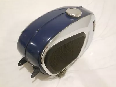 NOS OEM Honda 1965 CB160 Sport Street Blue Gas Tank # 17500-216-000Z • $894.95