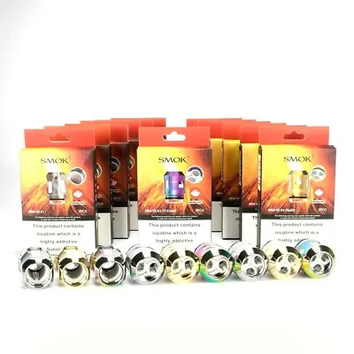 Genuine SMOK Mini V2 Atomizer Silver Coils A1 A2 A3 Coils Fr R-Kiss Species Tank • £10.30