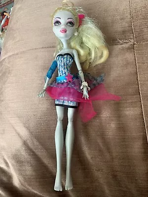 Monster High Dot Dead Gorgeous Lagoona Blue Doll -2008 • $9.96