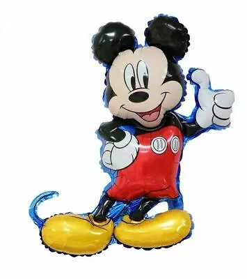 Mickey Mouse Aluminum Foil Balloon Birthday Party Decoration Baby NEW • £7.09