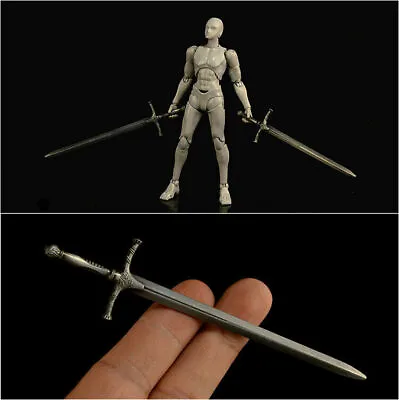 1/12 Metal Ancient Sword Blade Weapon Model For 6  Action Figure Body Custom • $9.99