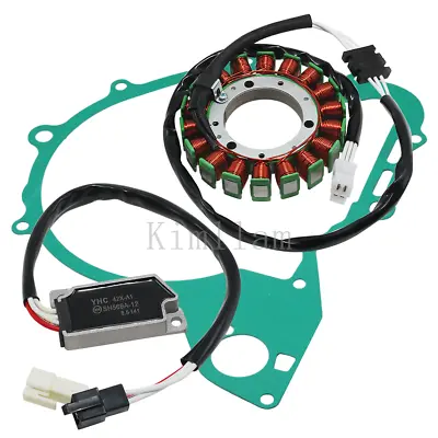 Magneto Stator+Regulator+Gasket For Yamaha XV535 Virago 535 1987-96 XV500 92-97 • $94.02