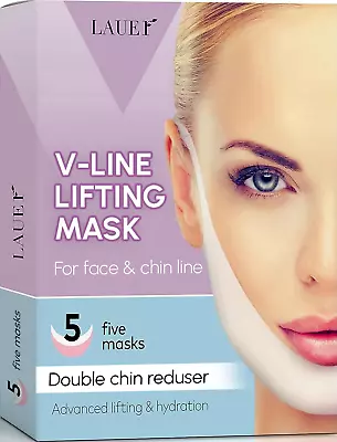 V Shaped Contouring Face Mask Line Shaping Lifting Belt Neck Reduction Jawline  • $35.16