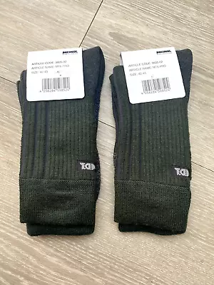 NEW 2x MEINDL MT6 PRO MERINO WOOL SOCKS SIZE 42-43 • £19.99