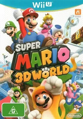 Super Mario 3D World (Preowned PAL) - For Nintendo Wii U • $20