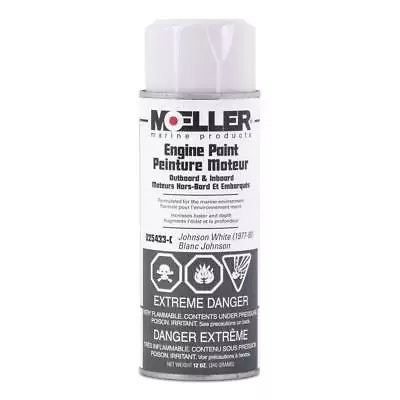 Sierra Marine Engine Paint 025433-C Marine Series; OMC White; 12 Ounce Spray Can • $57.66