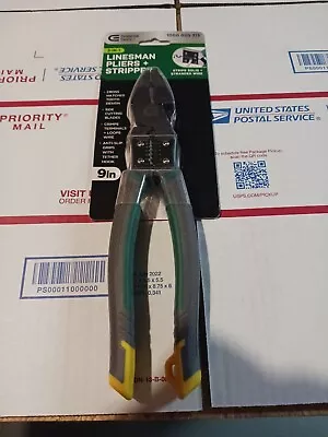 Commercial Electric Linesman Pliers 9 Inch High Leverage Multi Purpose Hand Tool • $29.99