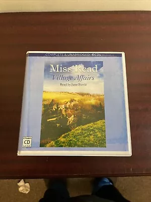 Village Affairs - Miss Read - Unabridged Audiobook - 6CDs Fast Postage VGC • $31.11