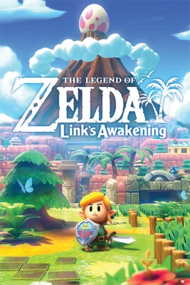$11.95 • Buy LEGEND OF ZELDA - LINK'S AWAKENING POSTER - 24x36 - 3466