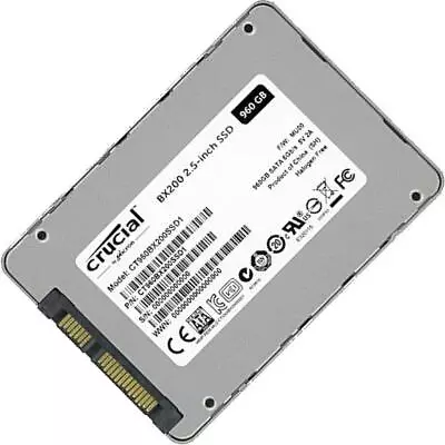 Crucial/Micron 1TB 512GB 500GB 256GB 2.5-inch SATA Solid State Drive SSD LOT • £28.29