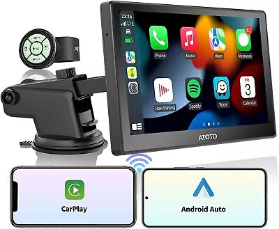 ATOTO P8 GPS Navigation For Car/Truck Maps 7 Inch Touch Screen Navigation System • £122.84