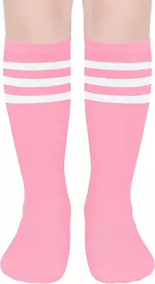 Toddler Cotton Baseball Knee High Tube Socks Baby Girls Boys Sports Soccer Socks • $13.99
