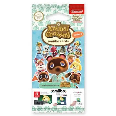 $3 • Buy Animal Crossing Amiibo Cards Series 5