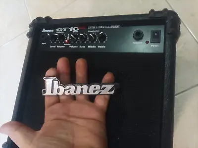 Original  Ibanez Guitar Or Bass Amp Or Case Logo Used • $19.99