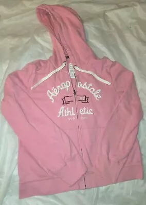 Aeropostale Pink Full Zip-Up Women’s Hoodie Sweatshirt XXL 🔥CHARITY🔥 • $9.99