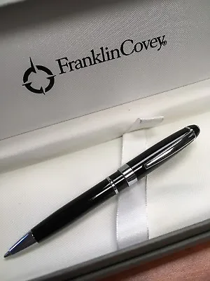 Franklin Covey Bristol MINI Black Lacquer Ballpoint Pen • $8.99