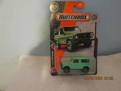 2018 Matchbox Metal Land Rover 90 65 Anniversary Logo On Car 18/20 Htf  (b3) • $1.50