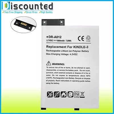 New Battery 170-1032-00 For Amazon Kindle 3rd 3G WiFi Kindle Keyboard III • $13.99