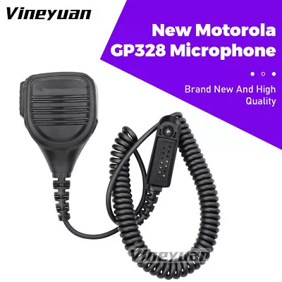 Motorola GP328 HT750 HT1250 GP339 GP320 GP340 Radio Handheld Speaker Microphone • $17.99