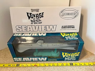 Rare! Moebius Seaview Submarine 1/350 Display Model Prepainted Assembled Kit. • $53