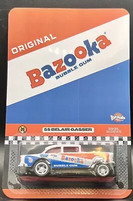 Hot Wheels Custom Made Bazooka Joe 55 Bel Air Gasser • $25.50