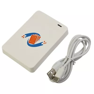 RFID Copier 125KHz 13.56MHz Card Reader Data Cable LED Light Prompt Replication • $42.66