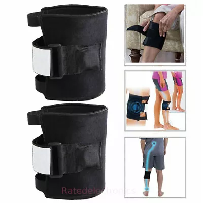 2x Magnetic Pressure Point Knee Brace Relieve Acupressure Active Leg Sciatica US • $10.13