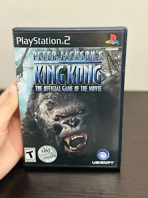 Peter Jackson's King Kong (Sony PlayStation 2) PS2 Complete W/ Movie Ticket  • $22.99