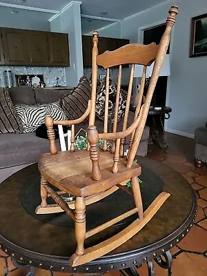 Vtg. Child's Windsor Rocking Chair  • $77.34