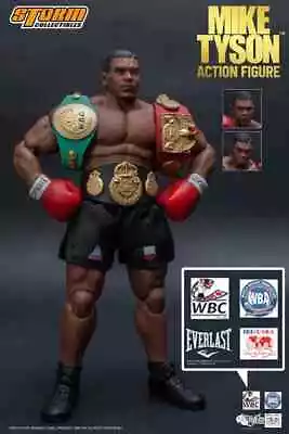 Action Figure Iron Mike Tyson 1/12 7 1/8in C. A. IN Original Box Limited • $43.21