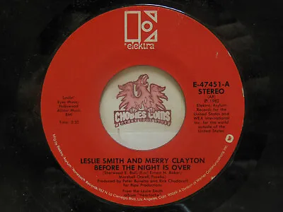 Merry Clayton Leslie Smith – Before The Night Is Over / Door 45 RPM VG (19I) • $9.95