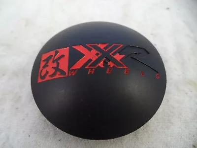 XXR Wheels Flat Black Custom Wheel Center Cap Caps # CAP-622 (1) • $29.95