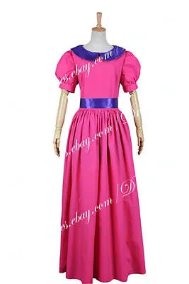 $103.99 • Buy Adventure Time Princess Bubblegum Dress Cosplay Costume Pink Uniform Lovely