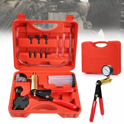 $21.97 • Buy Brake Bleeder Kit For Cars And Motorcycles Tool & Hand Held Vacuum Pump Tester