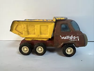 Vintage Durham Ind Inc Bulldog Trucks Dump Truck Metal Toy 4” • $9