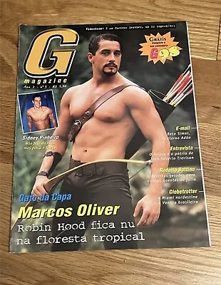 Latin Guys - G Magazine Brazil Feb 1998 Latin Inches Like Macho Machismo • $35