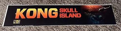 King Kong 🦍 Skull Island 💀 Movie Authentic Mylar Banner Poster Small 2.5x11.5 • $15