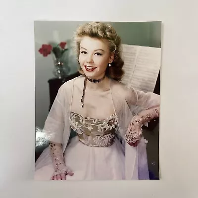 Vintage Colorized Vera-Ellen 8x10 Photograph • $5.23