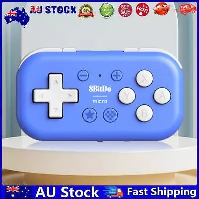 AU 8Bitdo Micro Gamepad Bluetooth-compatible For Switch/Raspberry Pi (Blue) • $32.79