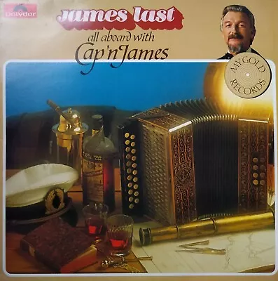 James Last – All Aboard With Cap'n James (Polydor 1980) 12  LP Reissue VG/VG • £5.35