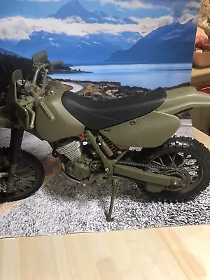 1/6 Scale Model Trail Motorcycle  Looks Like Army Forces Approx 12 Inches Long • £99