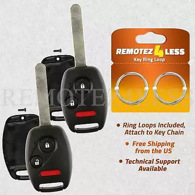 2 For 2011 2012 2013 2014 2015 Honda CR-Z Remote Shell Case Key Fob Cover 3bt • $8.95